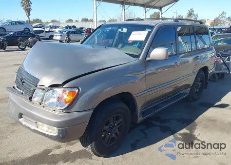 1999 Lexus Lx 470 z USA, uszkodzony, nr VIN JT6HT00W5X0075986